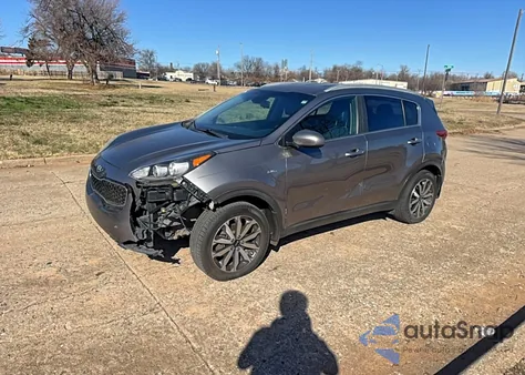 2017 Kia Sportage Ex z USA, uszkodzony, nr VIN KNDPNCAC5H7144401